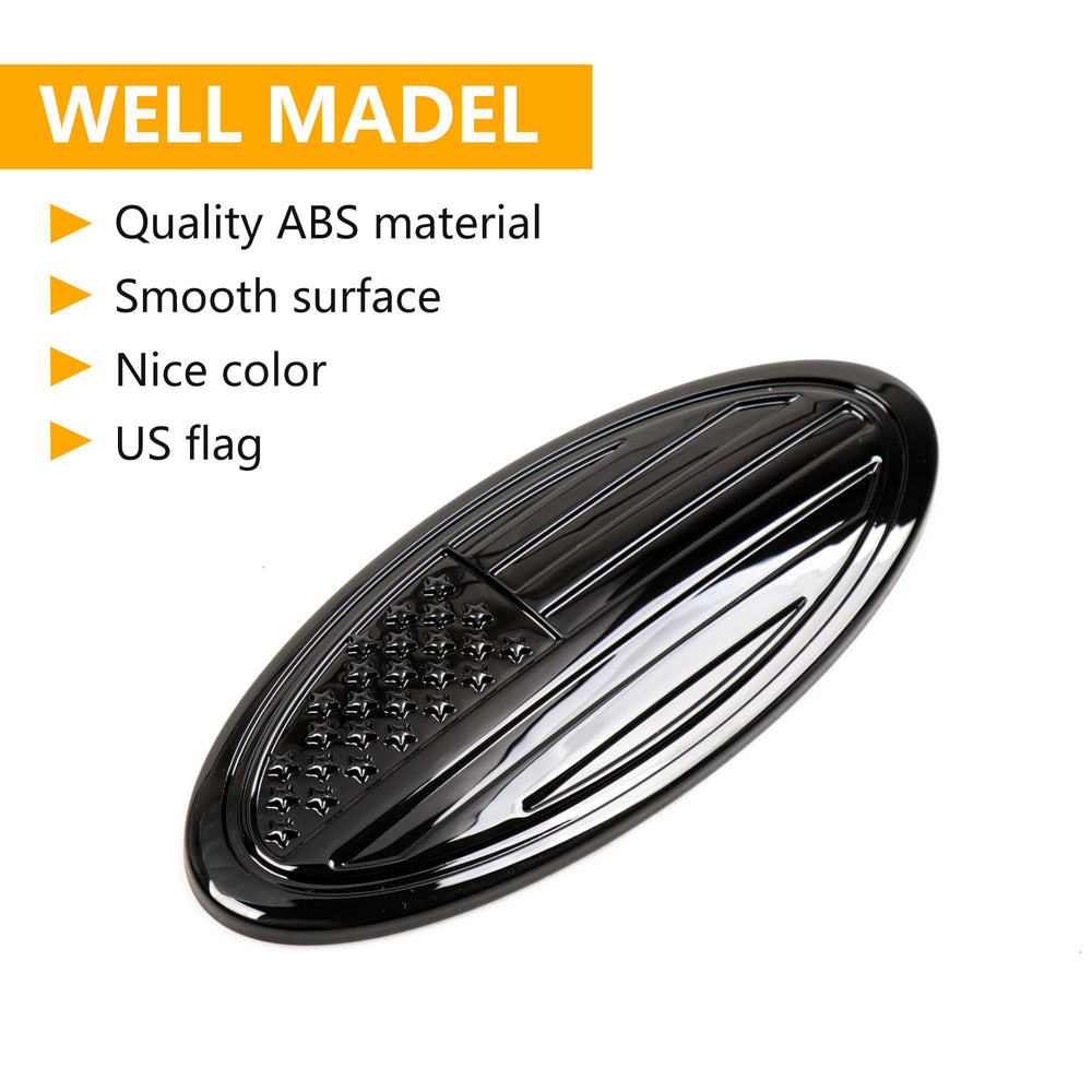 RERPRO rear badge trim hides scratches with a smooth surface.