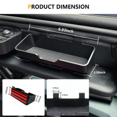 RERPRO durable black finish complements Bronco interior.