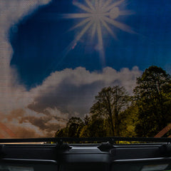 RERPRO sunshade travel-ready and easy to remove