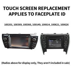 RESNAVSCREN high-clarity display improves visibility in day and night driving.
