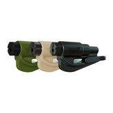 Resqme 2-in-1 seatbelt cutter and window breaker enables quick escape.