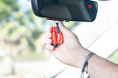 RESQME USA-made emblem, trusted safety tool for responsible drivers.