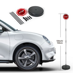 Reswish smart parking LED garage sign with flashing signal for low-light visibility.