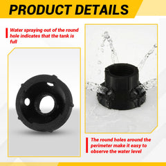 Retisee RV water fill adapter installation twist for tool-free setup