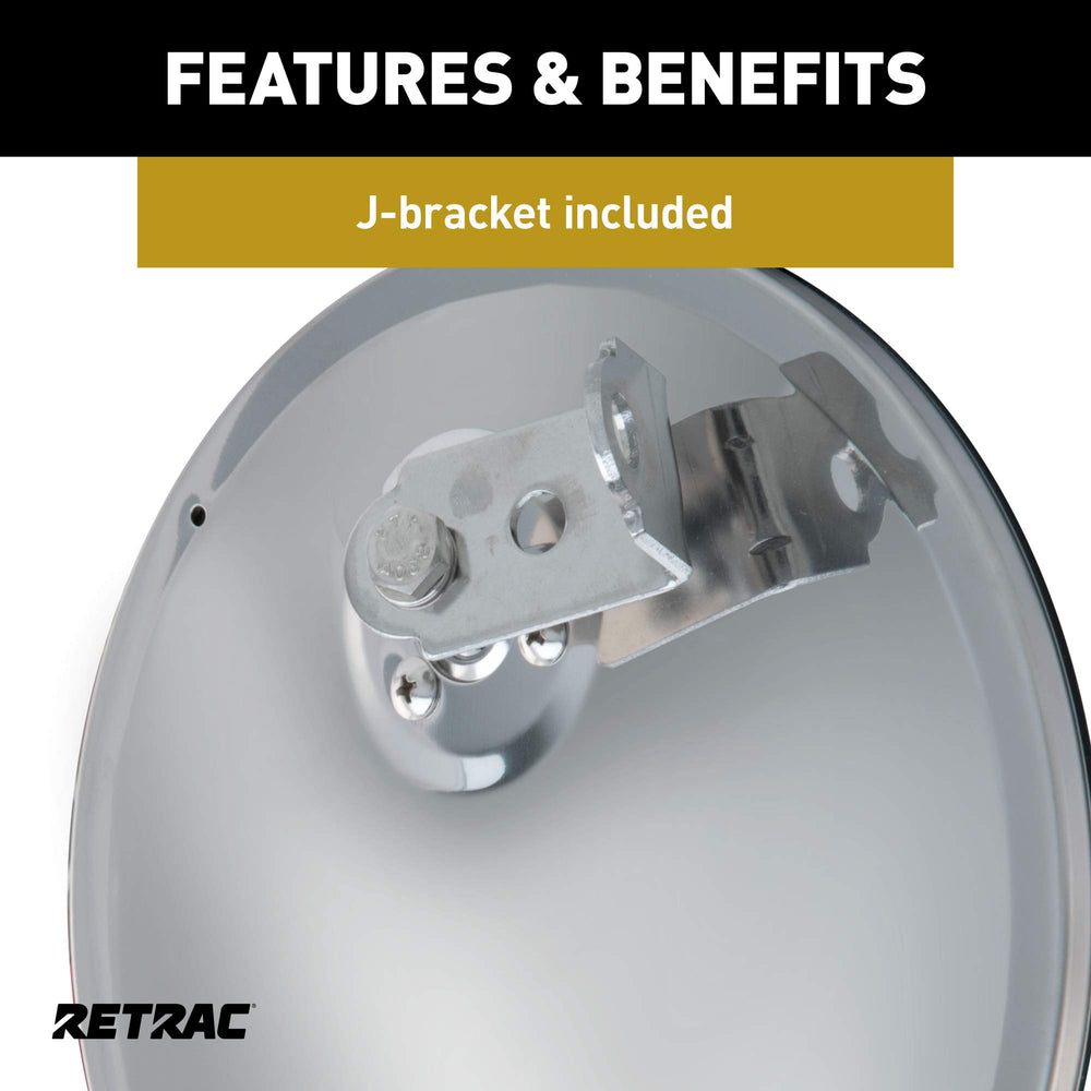 RETRAC mirror subjected to salt spray tests for long-term reliability.