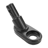 Retrospec tow bar adapter steel coupler seen on a bike, enabling fast trailer attachment.