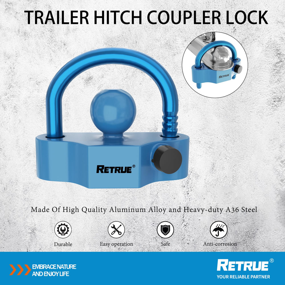 RETRUE aluminum body with high-strength steel offers robust cut resistance.