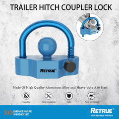 RETRUE aluminum body with high-strength steel offers robust cut resistance.