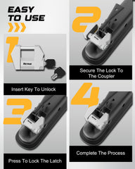 RETRUE Cyber Lock half-turn unlock mechanism for fast access.