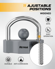 RETRUE rubber cap protecting the cylinder from debris and moisture