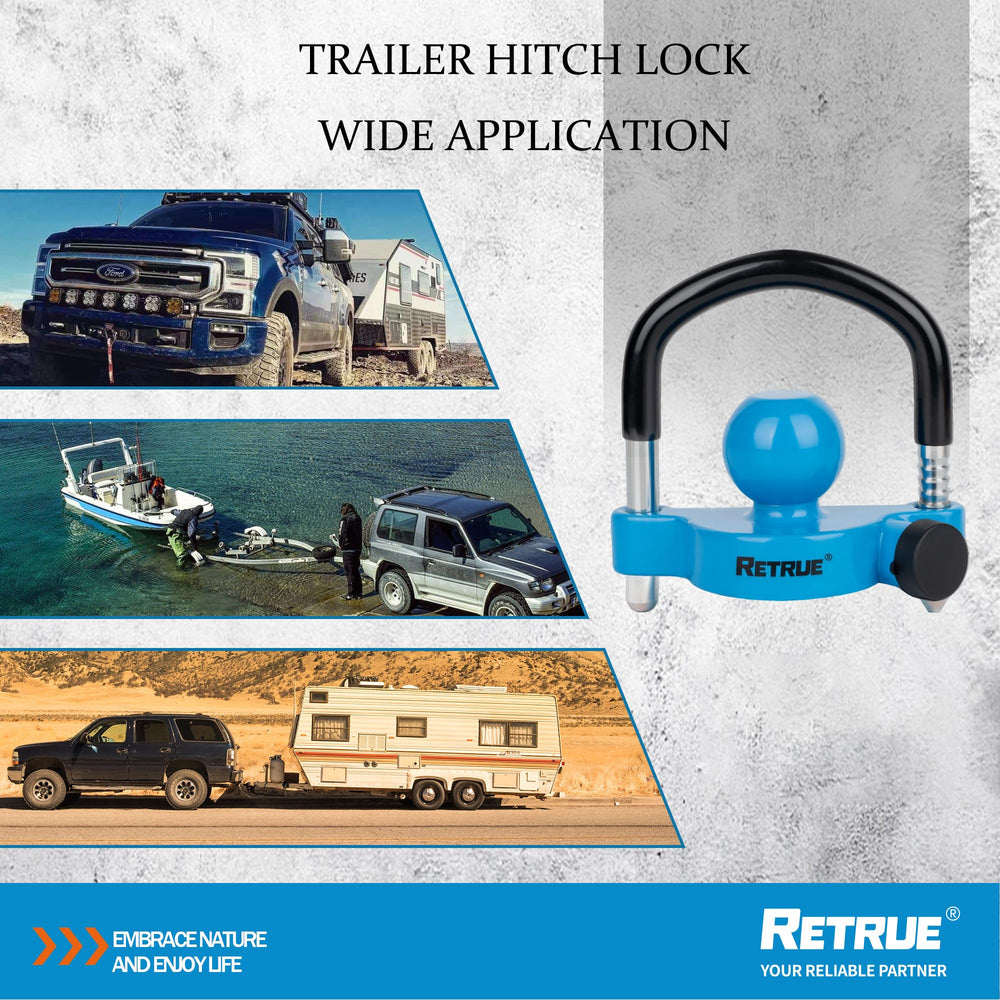 RETRUE two keys included for easy access and back-up