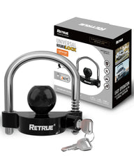 RETRUE pack of two locks offers budget-friendly trailer protection.