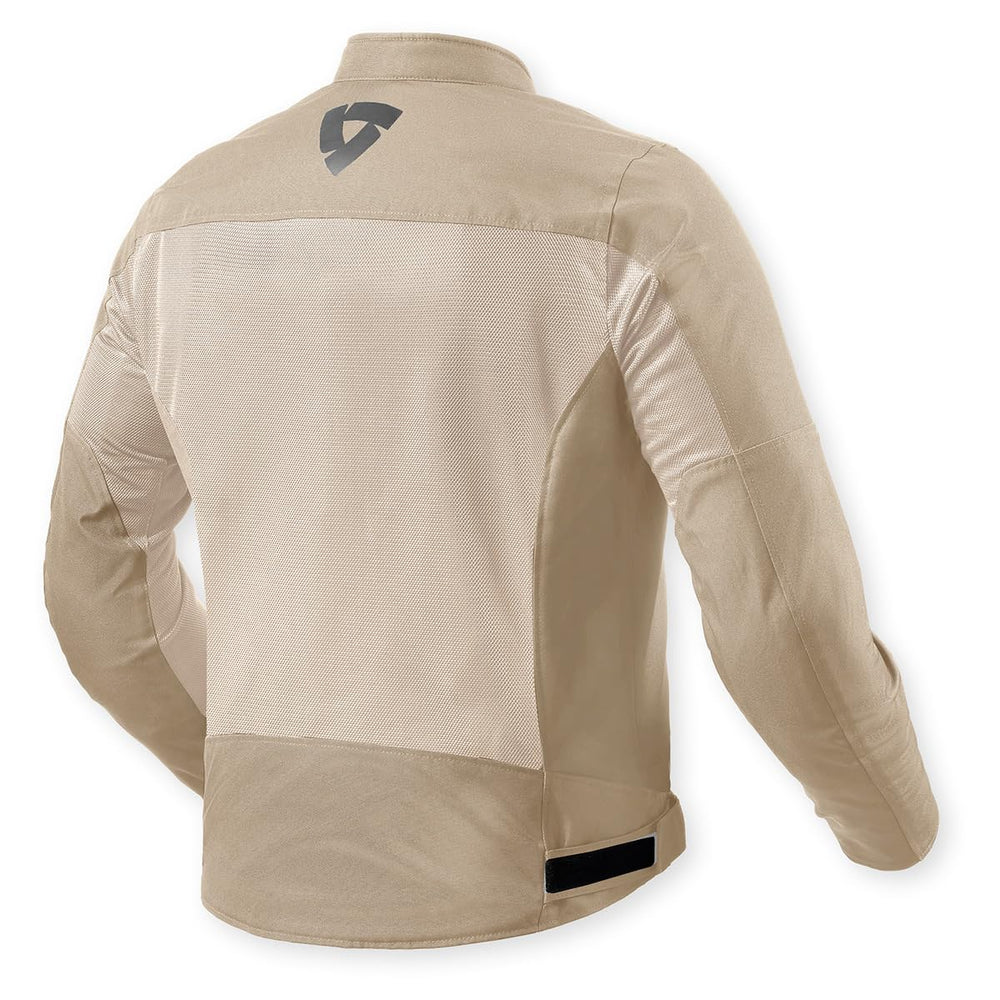 REV'IT! Eclipse 2 mesh jacket shoulders and elbows with SEESMART armor protection.