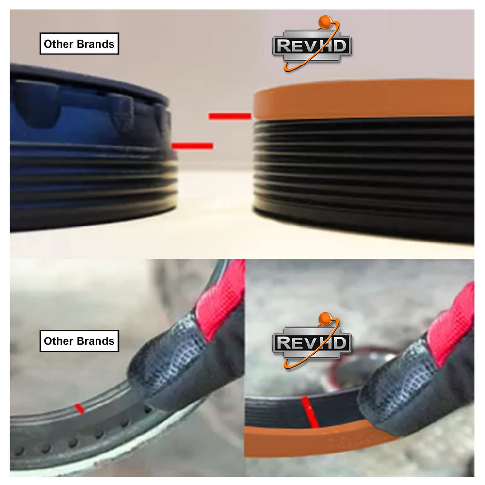 RevHD RM-D02 installation-ready view demonstrates straightforward fit.