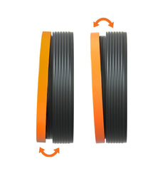 REVHD RM-T03 seal cutaway view highlights internal sealing grooves