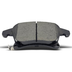 RevivaParts Lincoln MKZ ceramic pads close-up highlighting low-dust formula.