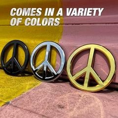 Revolution Car Badges gold color option provides a luxurious accent for bold style.