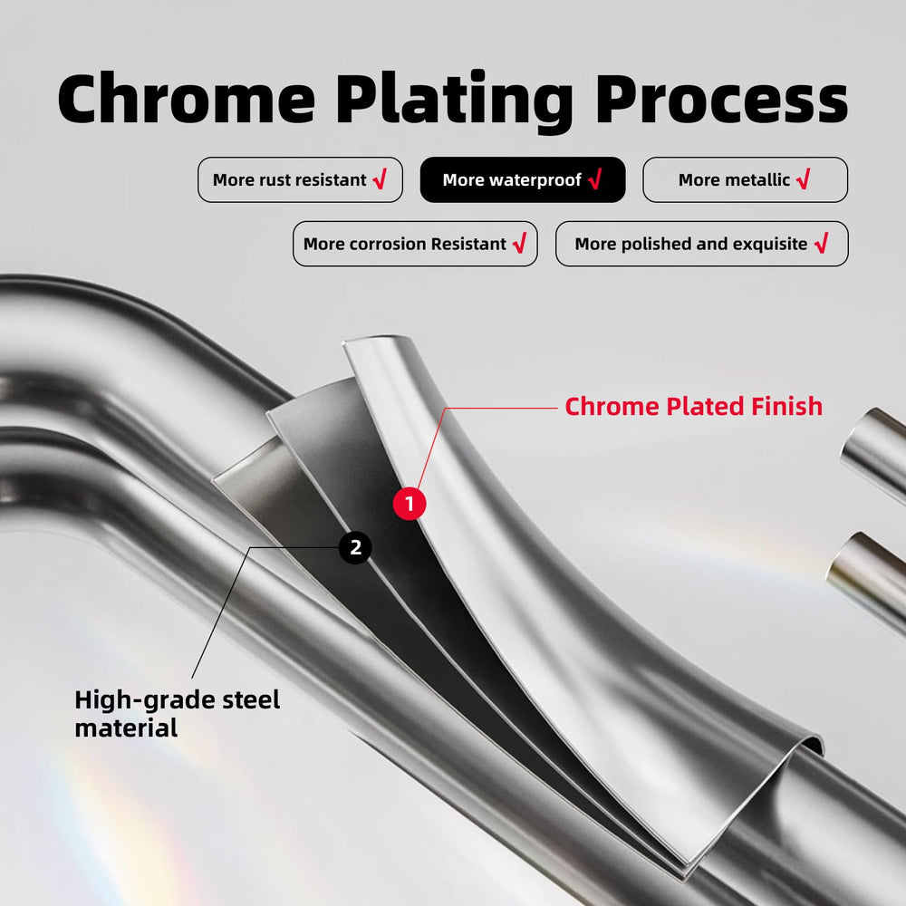 REWONIXAL high-grade steel exhaust tip highlights durable construction and long-lasting performance