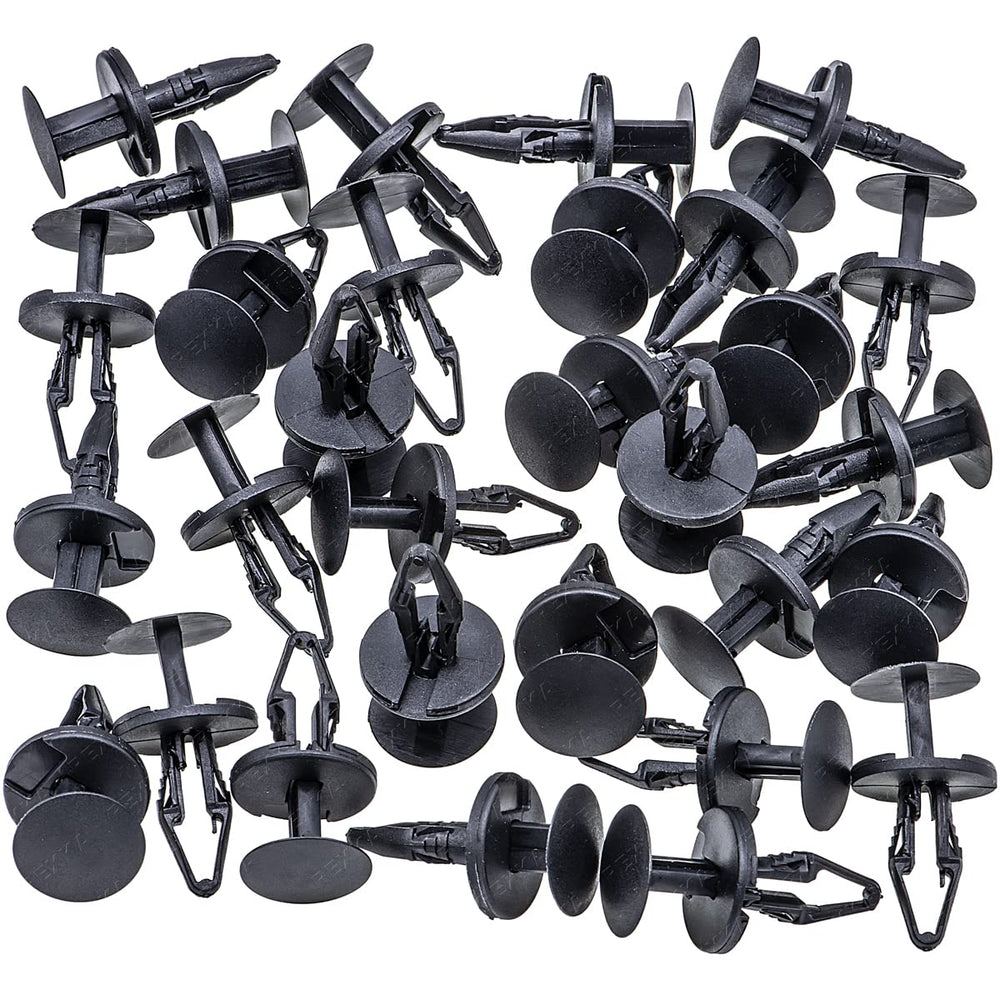 Rexka bumper retainer clips keeping bumper seams aligned during daily driving