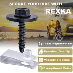 Rexka GM 11570498 fitment fasteners for broad vehicle compatibility