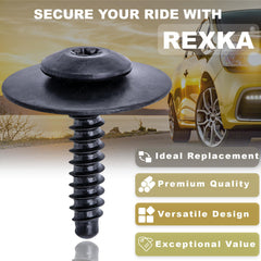 Rexka M4.2-1.41 screws for durable edge mounting.