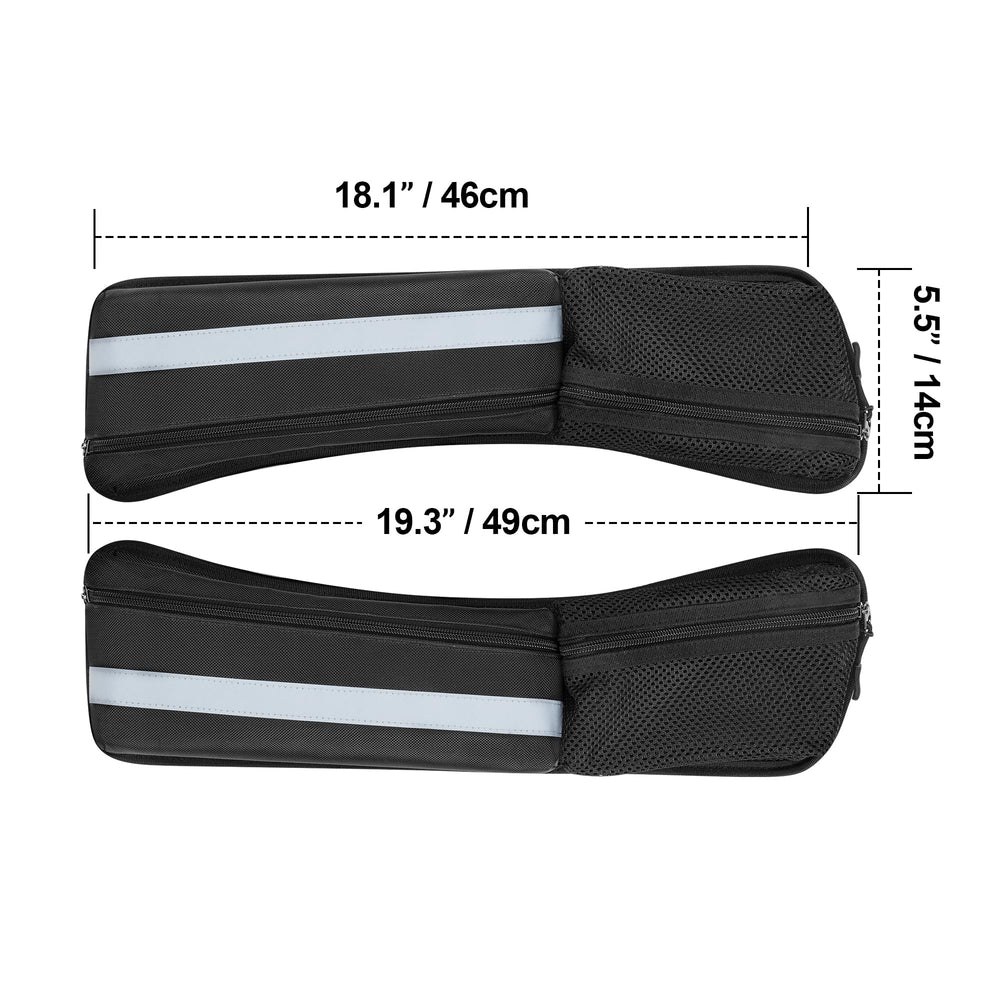 Rexmica easy-attach lid organizer with hook-and-loop fasteners secures quickly