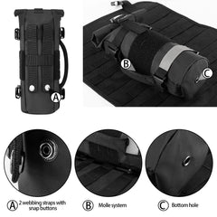 Rexmica fuel bottle holder side handle for easy carrying