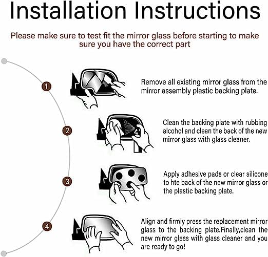 ReYee easy installation by pressing adhesive onto surface