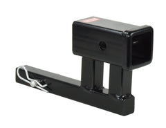 REYSUN 864125 rise and drop feature adds ground clearance for bike racks and cargo carriers.