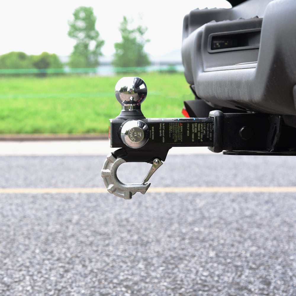 REYSUN ball sizes: 1-7/8, 2, and 2-5/16 inches for flexible towing.