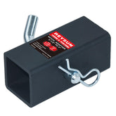 REYSUN trailer hitch adapter 2-1/2 to 2 reducer for versatile towing compatibility.