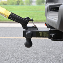 REYSUN 5/8 inch hitch pin included with rugged forged build.