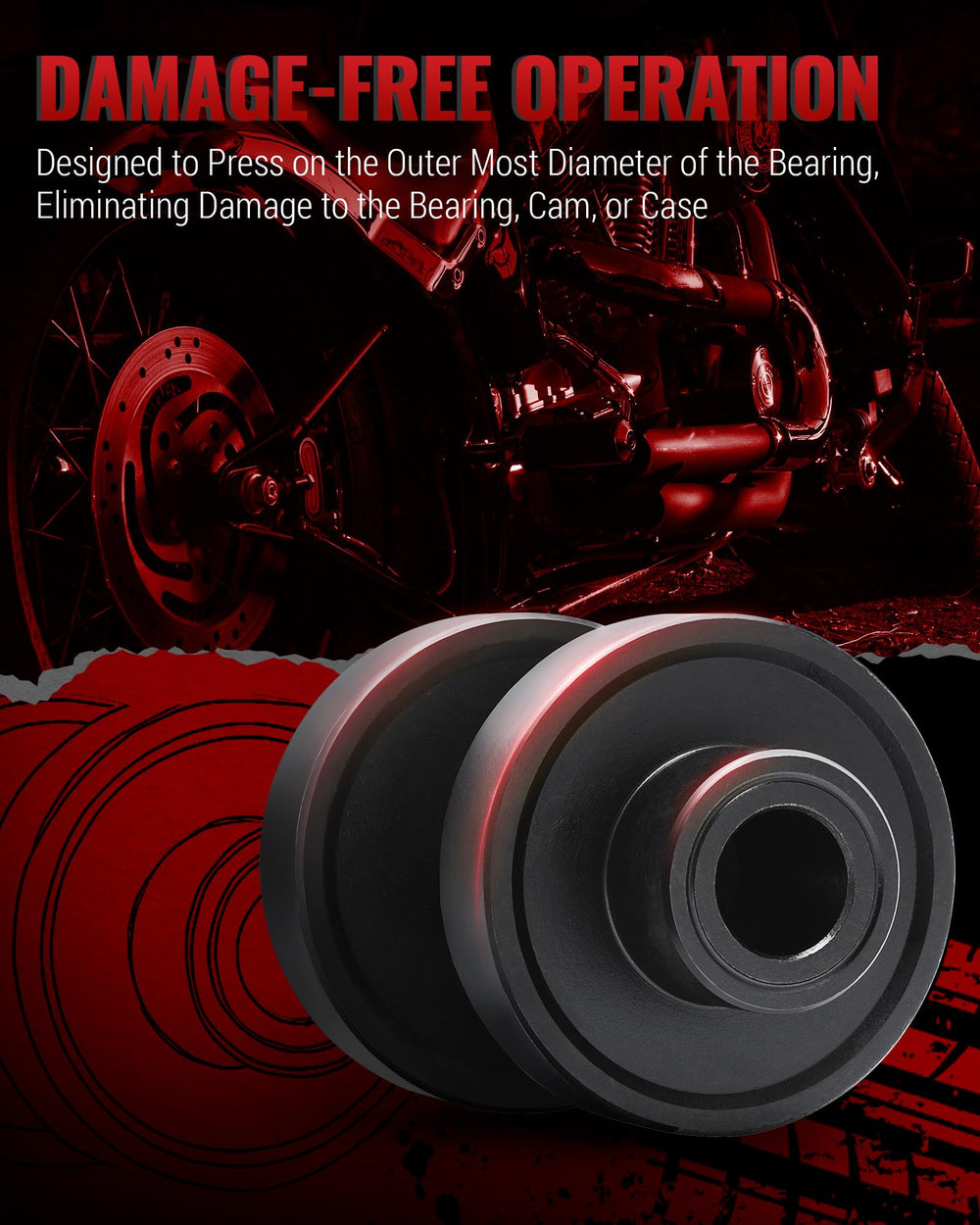 Reywoo expander dowel and removers included for secure bearing removal