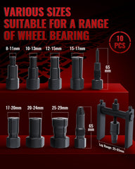 Reywoo pilot bearing removal tool secures tight grip during operation