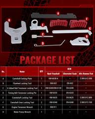 Reywoo timing belt lock pins enabling precise belt alignment