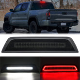 R&F Auto smoked-lens strobe light installed on Tacoma 3rd brake lamp boosts visibility