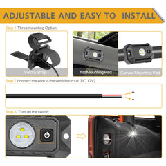 Rfroad Lighting aluminum housing ensures efficient heat dissipation and durability.
