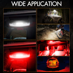 Rfroad Lighting cab light with magnetic base for versatile, tool-free mounting.