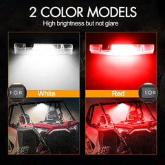 Rfroad Lighting LED dome light battery-powered for quick, wire-free installation.