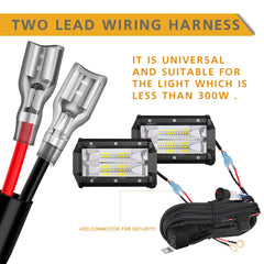 Rfroad Lighting universal fitment supports multiple 12V lighting devices