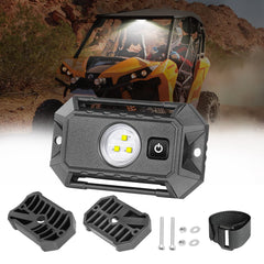 Rfroad Lighting UTV dome light 12V with switch brightens cabin for safer night driving.