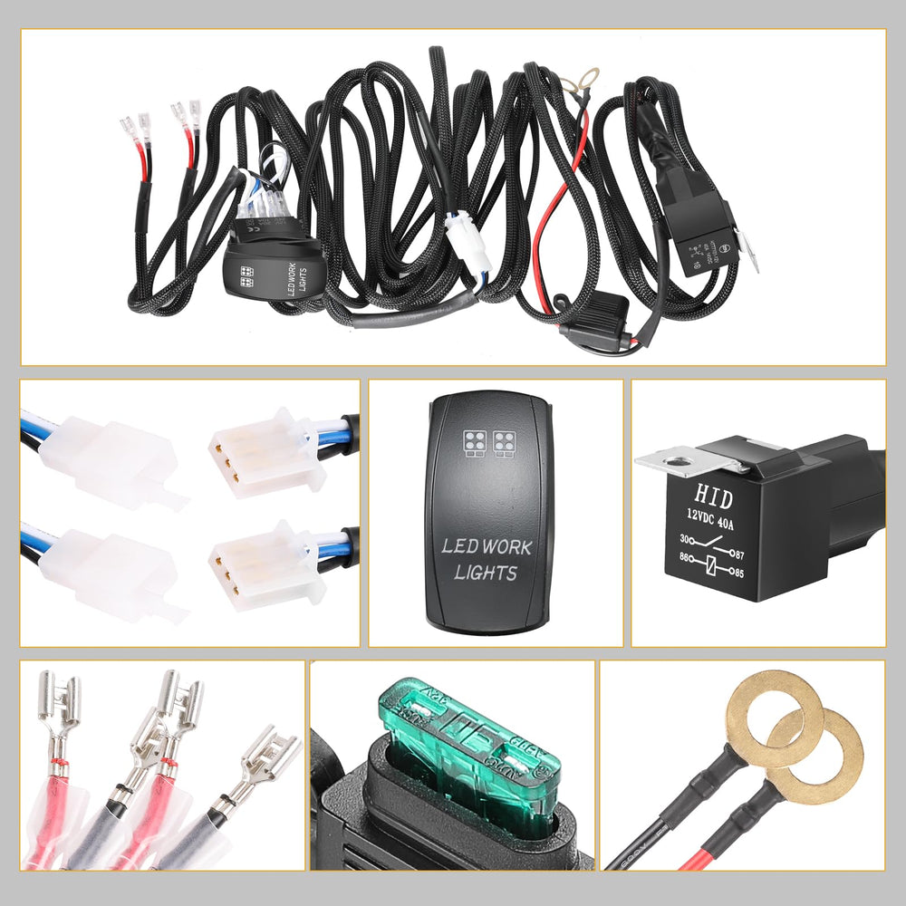 Complete kit for easy installation on trucks, UTVs, ATVs, and boats