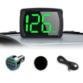 RGZOCT HUD digital speedometer display for cars enhances awareness on the road.