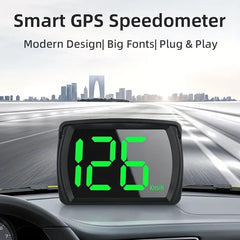 RGZOCT HUD LED speed visibility for day and night driving.