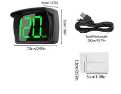 RGZOCT HUD QC3.0 fast charging supports devices during trips.