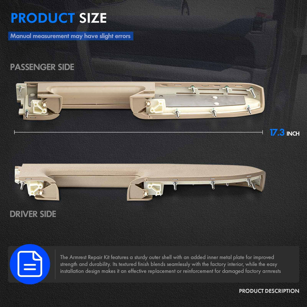 RHAOCZIYAUTO model-compatible kit for Silverado and Sierra 2010-2014