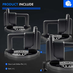 RHAOCZIYAUTO 4-piece pack offers complete replacement set.