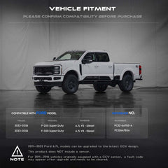RHAOCZIYAUTO installation view on Ford F-250/F-350 demonstrates direct-fit compatibility for easier maintenance