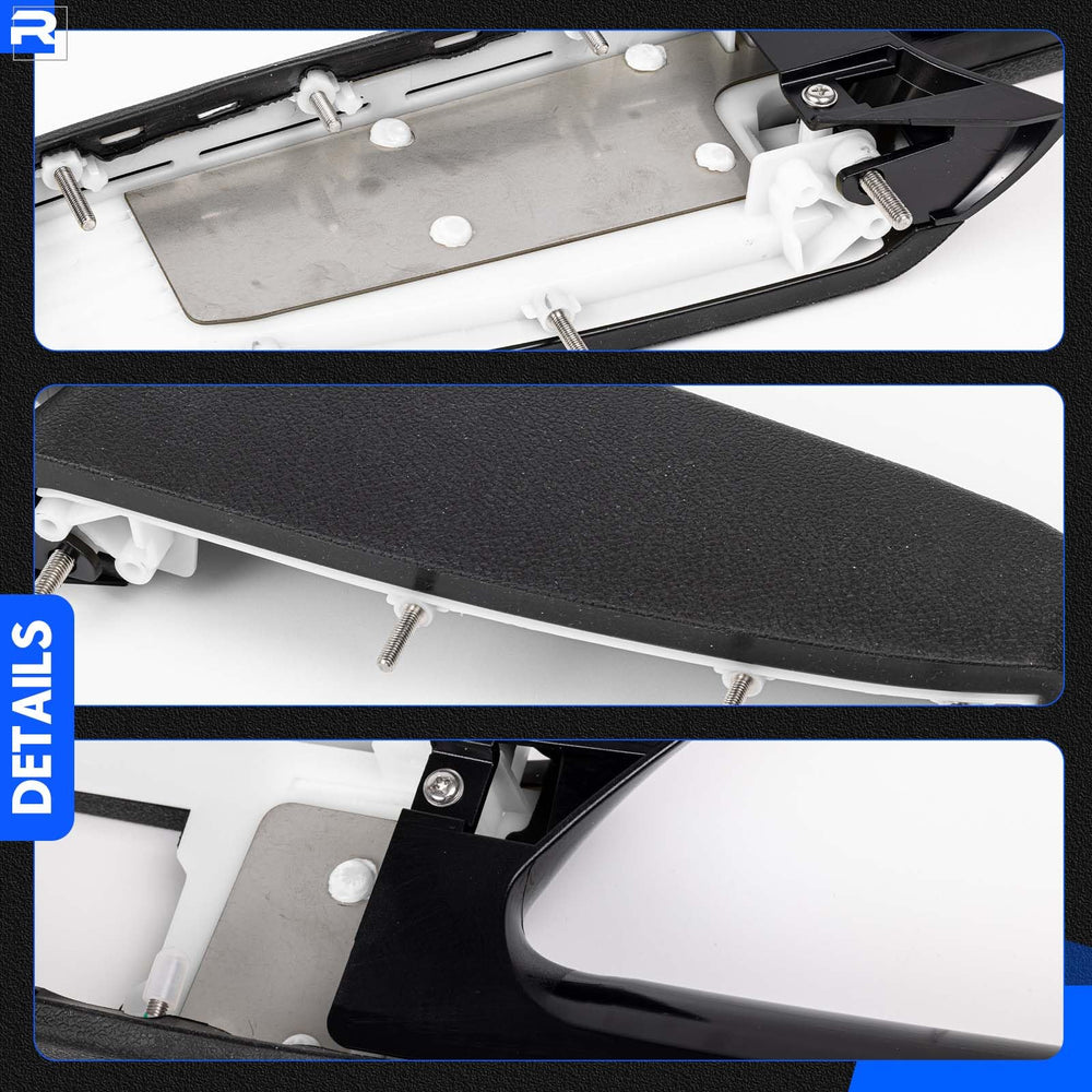 RHAOCZIYAUTO black interior armrest kit blends with GM trims