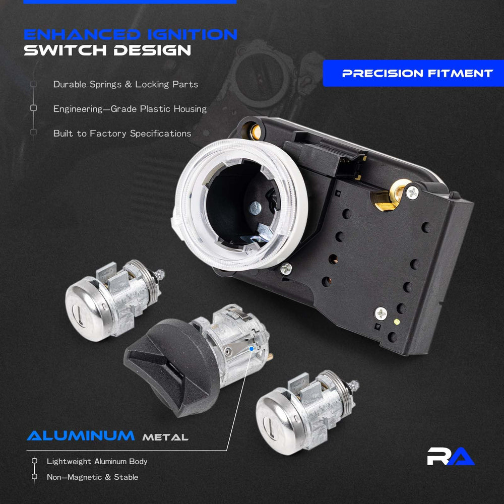 RHAOCZIYAUTO door lock assembly included for secure, integrated access on Dodge models